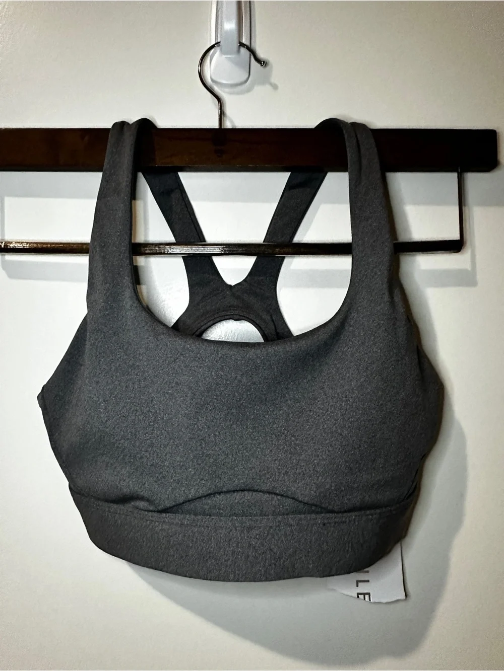 Athleta Gray Interval Sports Bra